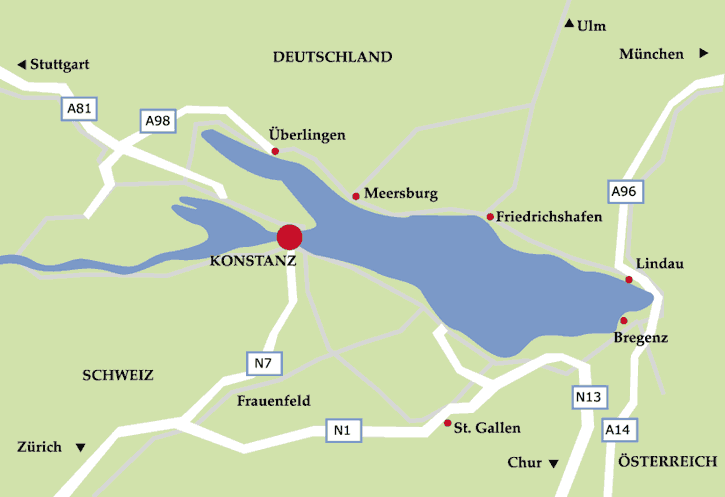 konstanz bodensee karte Apartments Ferienwohnungen Und Zimmer Fur Ihren Urlaub In Konstanz Am Bodensee konstanz bodensee karte